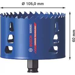 Bosch Expert Multi-Material Carbide Holesaw 105mm -Drilling Sales Store 101RR A4