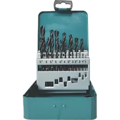 Makita D-54081 Straight Shank HSS-R Drill Bit Multipack