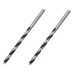 Brad Drill Bits 3 x 61mm 2 Pack
