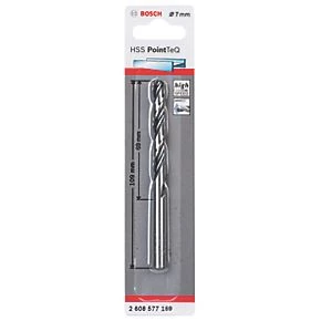 Bosch PointTeQ Straight Shank Drill Bit 7 x 109mm 2 Bosch PointTeQ Straight Shank Drill Bit 7 x 109mm - Image 2