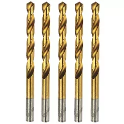 Erbauer Straight Shank Ground HSS Drill Bit 9 x 125mm 5 Pack