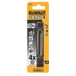 DeWalt DT4900-QZ Straight Shank Cobalt HSS Drill Bits 2 x 49mm 2 Pack -Drilling Sales Store 2250V A2