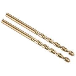 DeWalt DT4904-QZ Straight Shank Cobalt HSS Drill Bits 4 x 75mm 2 Pack