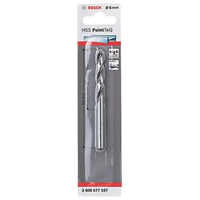 Bosch Straight Shank Drill Bit 6 x 93mm 2 Bosch Straight Shank Drill Bit 6 x 93mm - Image 2