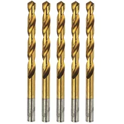Erbauer Straight Shank Ground HSS Drill Bits 12 x 151mm 5 Pack