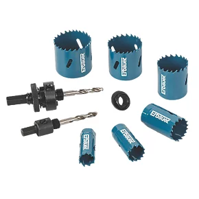 Erbauer 6-Saw Multi-Material Holesaw Set 1 Erbauer 6-Saw Multi-Material Holesaw Set