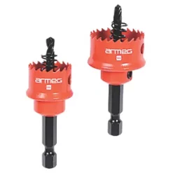 Armeg Acceler8 2-Saw Sheet Steel Holesaw Set