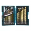 Makita D-67527 Straight Shank HSS-TIN Metal Bit Set