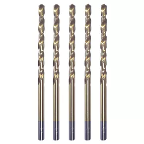 Erbauer Straight Shank HSS Long Drill Bits 5 x 132mm 5 Pack 1 Erbauer Straight Shank HSS Long Drill Bits 5 x 132mm 5 Pack