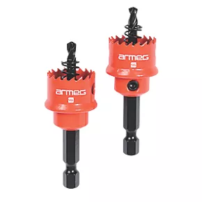Armeg Acceler8 Hex Shank Sheet Steel Holesaw 20mm 2 Pack 1 Armeg Acceler8 Hex Shank Sheet Steel Holesaw 20mm 2 Pack