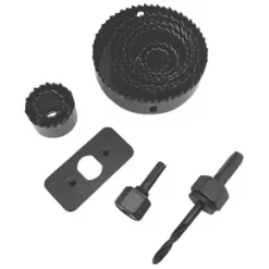 9-Saw Multi-Material Downlight Holesaw Set