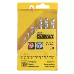 DeWalt Straight Shank Masonry Drill Bit Set -Drilling Sales Store 3189X A2