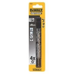 DeWalt DT4912-QZ Hex Shank Cobalt HSS Drill Bits 8 x 117mm -Drilling Sales Store 3713V A2