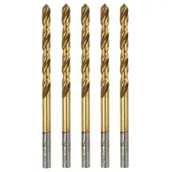 Erbauer Straight Shank Ground HSS Drill Bits 2.5 x 57mm 5 Pack