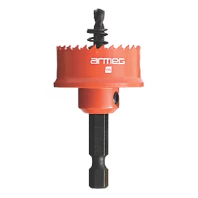 Armeg Acceler8 Hex Shank Sheet Steel Holesaw 32mm 1 Armeg Acceler8 Hex Shank Sheet Steel Holesaw 32mm