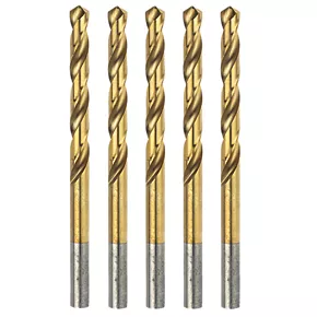Erbauer Straight Shank Ground HSS Drill Bits 4.5 x 80mm 5 Pack 1 Erbauer Straight Shank Ground HSS Drill Bits 4.5 x 80mm 5 Pack