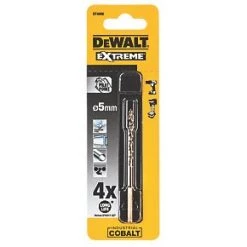 DeWalt DT4906-QZ Hex Shank Cobalt HSS Drill Bits 5 x 86mm -Drilling Sales Store 4507V A2
