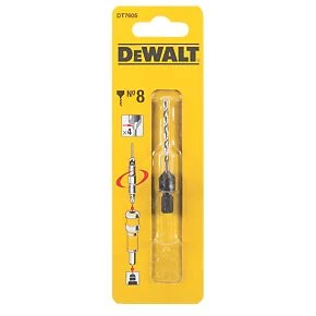 DeWalt Pilot Drill Bit & Countersink 8 x 75mm 3 DeWalt Pilot Drill Bit & Countersink 8 x 75mm - Image 3