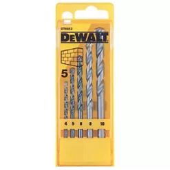 DeWalt Straight Shank Combination Drill Bit Set -Drilling Sales Store 4635K A2