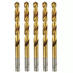 Erbauer Straight Shank Ground HSS Drill Bits 6.5 x 101mm 5 Pack