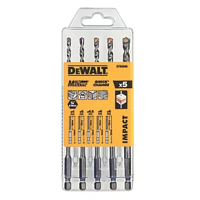 DeWalt Impact Ready DT60099-QZ Hex Shank Masonry Drill Bit Set 2 DeWalt Impact Ready DT60099-QZ Hex Shank Masonry Drill Bit Set - Image 2