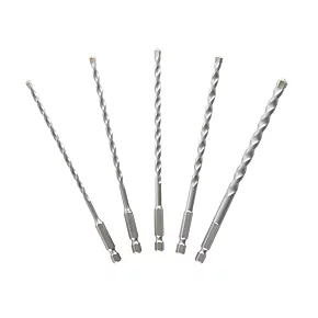 DeWalt Impact Ready DT60099-QZ Hex Shank Masonry Drill Bit Set 1 DeWalt Impact Ready DT60099-QZ Hex Shank Masonry Drill Bit Set