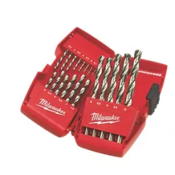 Milwaukee Straight Shank ThunderWeb HSS-G Metal Drill Bit Set