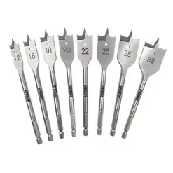 Erbauer Flat Wood Bit Set