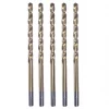 Erbauer Straight Shank HSS Long Drill Bits 3 x 100mm 5 Pack