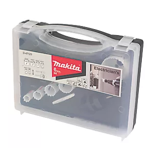 Makita D-47123 6-Saw Multi-Material Electricians Holesaw Kit 2 Makita D-47123 6-Saw Multi-Material Electricians Holesaw Kit - Image 2