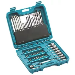Makita Straight Shank Mixed Accessory Set 60 Pieces