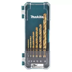 Makita D-72833 Straight Shank HSS TiN Drill Bit Eco Set