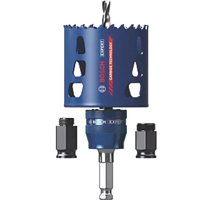 Bosch Expert Multi-Material Carbide Holesaw Starter Kit 51mm 1 Bosch Expert Multi-Material Carbide Holesaw Starter Kit 51mm