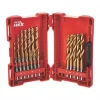 Milwaukee Hex Shank RedHex HSS Metal Drill Bit Set