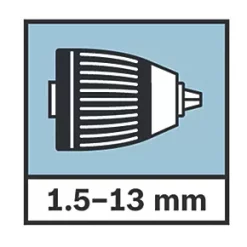 Bosch GFA FC2 FlexiClick 13mm Keyless Chuck 11 Bosch GFA FC2 FlexiClick 13mm Keyless Chuck -Drilling Sales Store 7433J A5