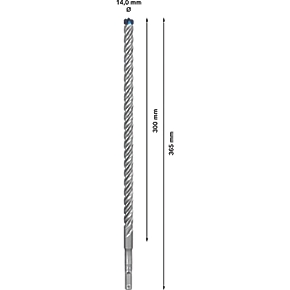 Bosch Expert SDS Plus 7X SDS Plus Shank Hammer Drill Bit 14 x 365mm 6 Bosch Expert SDS Plus 7X SDS Plus Shank Hammer Drill Bit 14 x 365mm - Image 6
