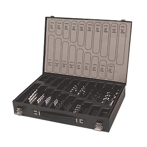 Straight Shank Mixed Drill Bit Set 160 Pieces 1 Straight Shank Mixed Drill Bit Set 160 Pieces