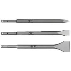 Milwaukee SDS Plus Shank Chisel Set