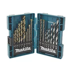 Makita B-49432 Straight Shank Combination Drill Bit Set