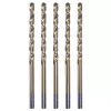 Erbauer Straight Shank HSS Long Drill Bits 4 x 119mm 5 Pack