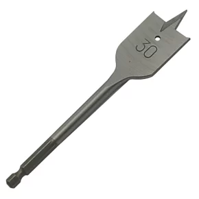 Flat Wood Drill Bit 30 x 152mm 1 Flat Wood Drill Bit 30 x 152mm