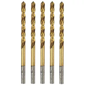 Erbauer Straight Shank Ground HSS Drill Bits 3.5 x 70mm 5 Pack 1 Erbauer Straight Shank Ground HSS Drill Bits 3.5 x 70mm 5 Pack
