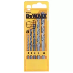DeWalt Straight Shank Masonry Drill Bit Set