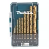 Makita D-72849 Straight Shank HSS TiN Drill Bit Eco Set