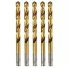 Erbauer Straight Shank Ground HSS Drill Bits 10 x 133mm 5 Pack